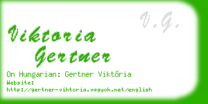 viktoria gertner business card